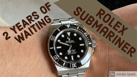 how long wait for rolex submariner|rolex waiting list 2024.